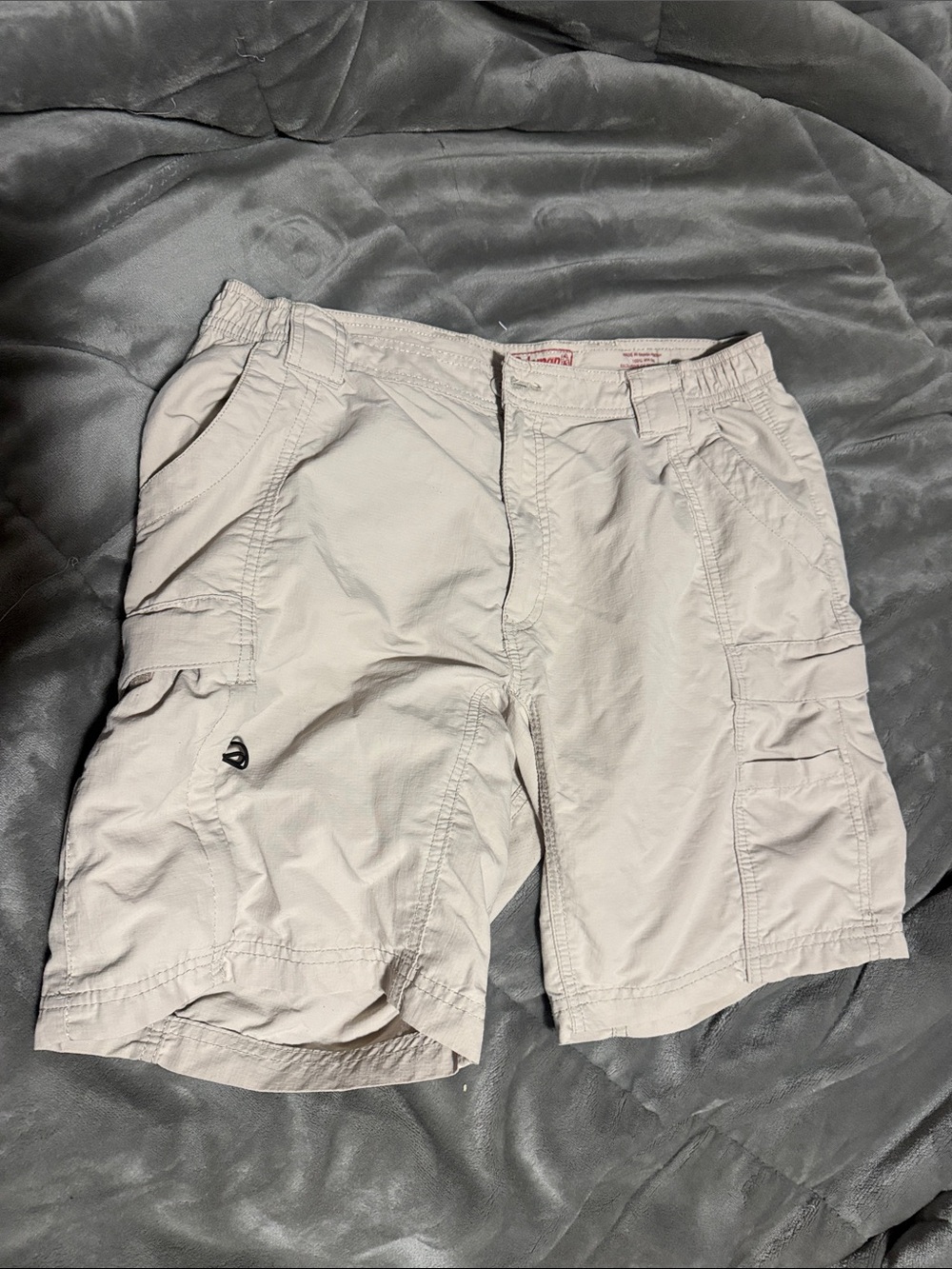 Men's Cargo Shorts - Light Beige Cargo Shorts